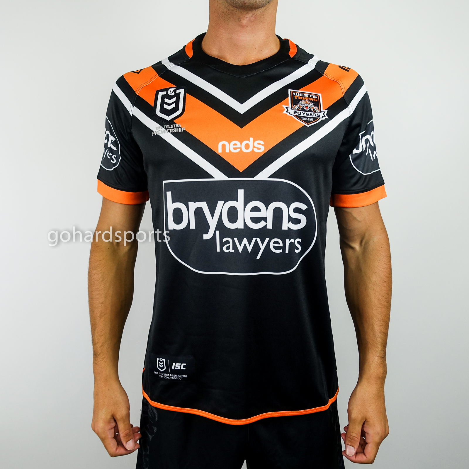 Wests Tigers NRL 2020 ISC Home Jersey Mens Sizes S & 7XL! 