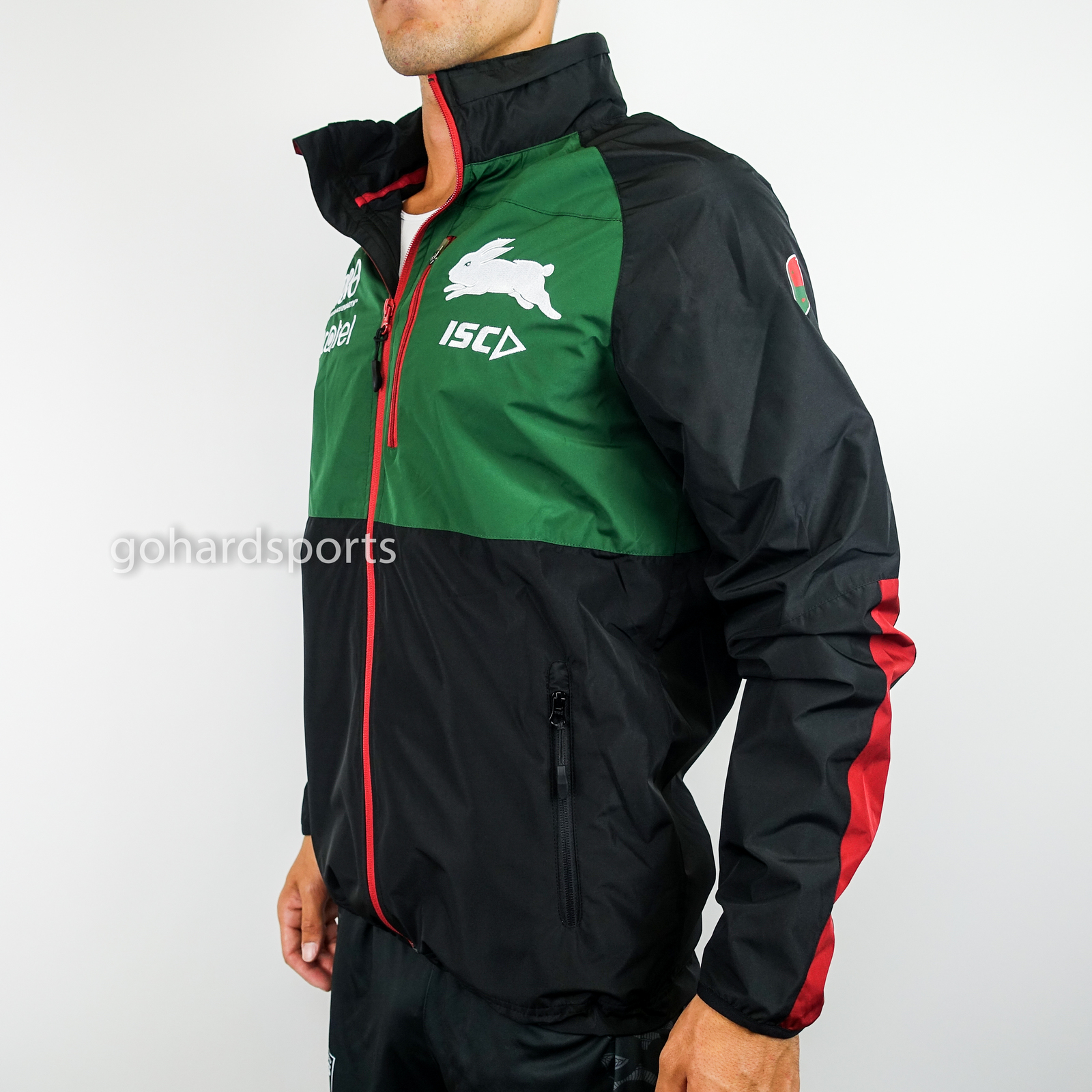 Details about   South Sydney Rabbitohs 2021 NRL Wet Weather Jacket Sizes S-5XL BNWT 