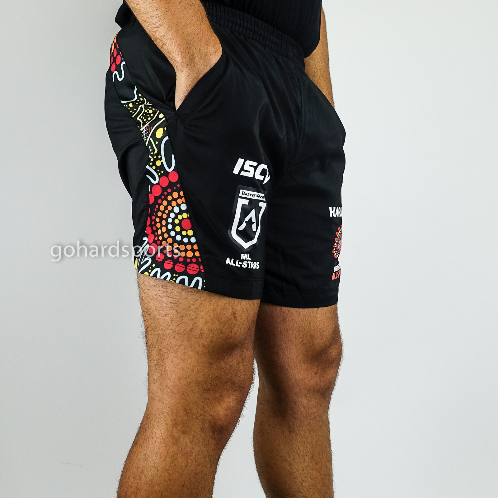 Indigenous All Stars 2019 NRL Mens Training Shorts (S - 5XL) *BNWT*