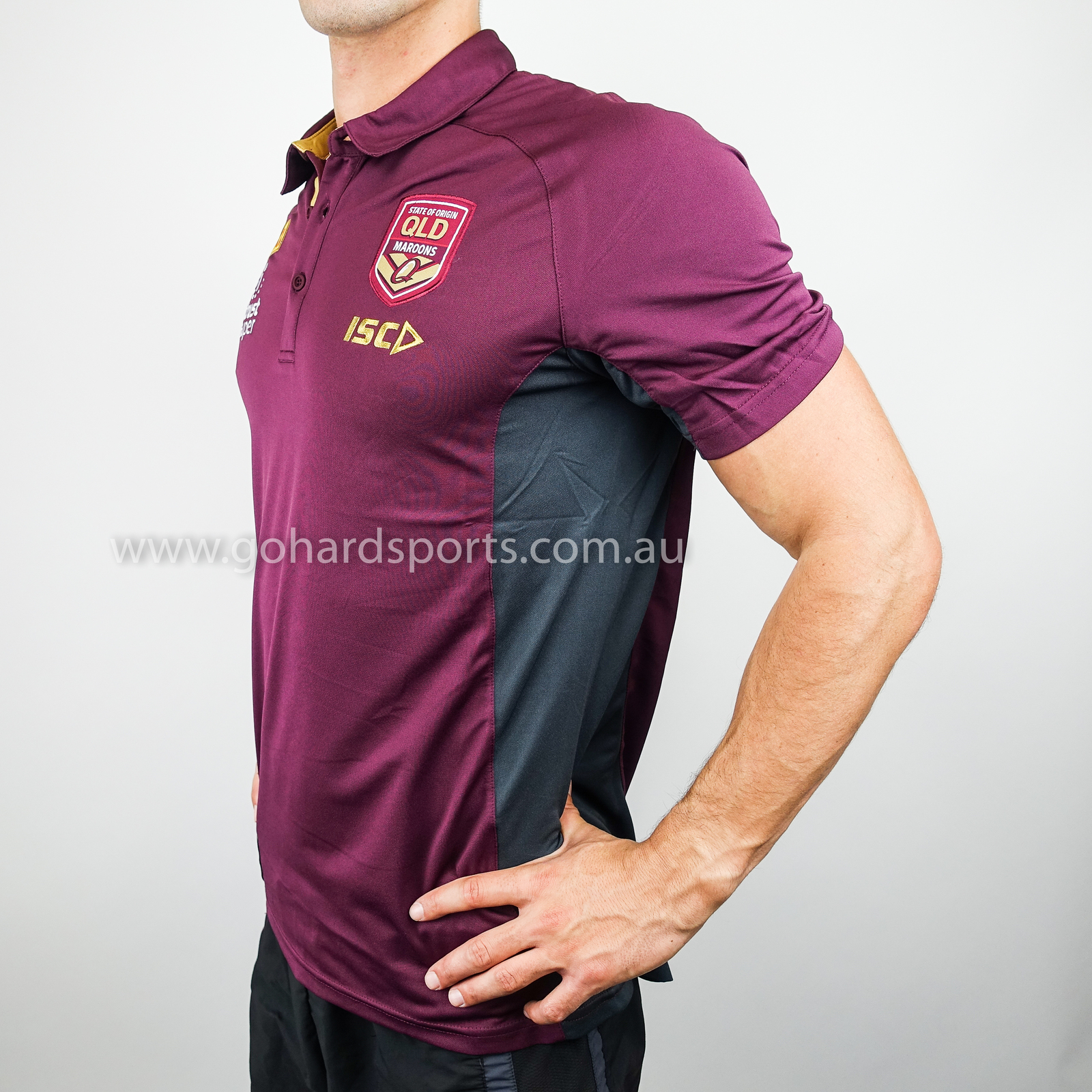 Details about   QLD Maroons 2020 State of Origin Carbon Polo Shirt Sizes S-5XL 