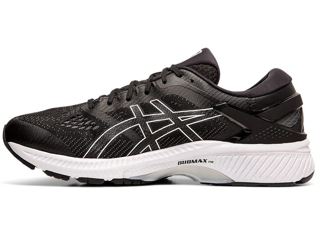 Asics Men's Gel Kayano 26 in Black/White (Sizes US10 to US13)