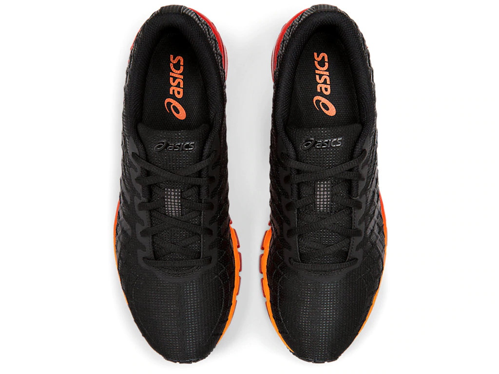 Asics Men's Gel Quantum 180-4 in Black/Orange (Sizes US10 - US13)