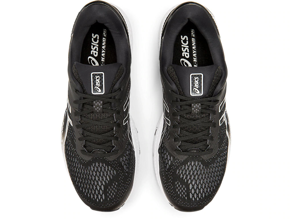 Asics Men's Gel Kayano 26 in Black/White (Sizes US10 to US13)