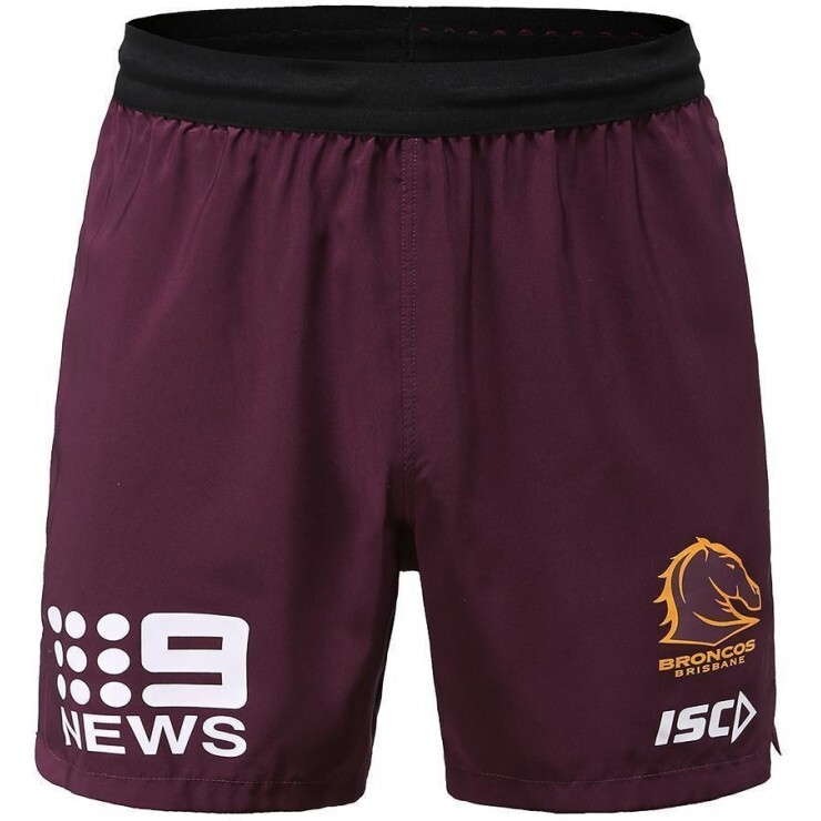5XL NRL ISC 20 Brisbane Broncos On Field Players Home Shorts Sizes Medium 