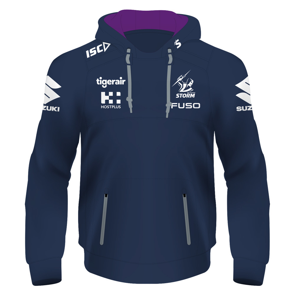 Melbourne Storm 2019 NRL ISC Men's Squad Hoody (Sizes S - 3XL)