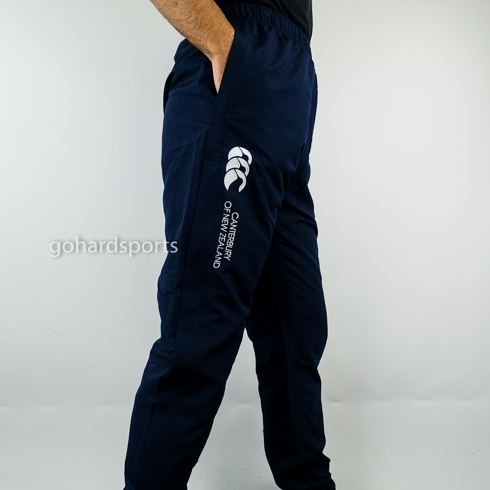 CCC Canterbury Stadium Cuffed Track Pants in Navy (Sizes S - 3XL)