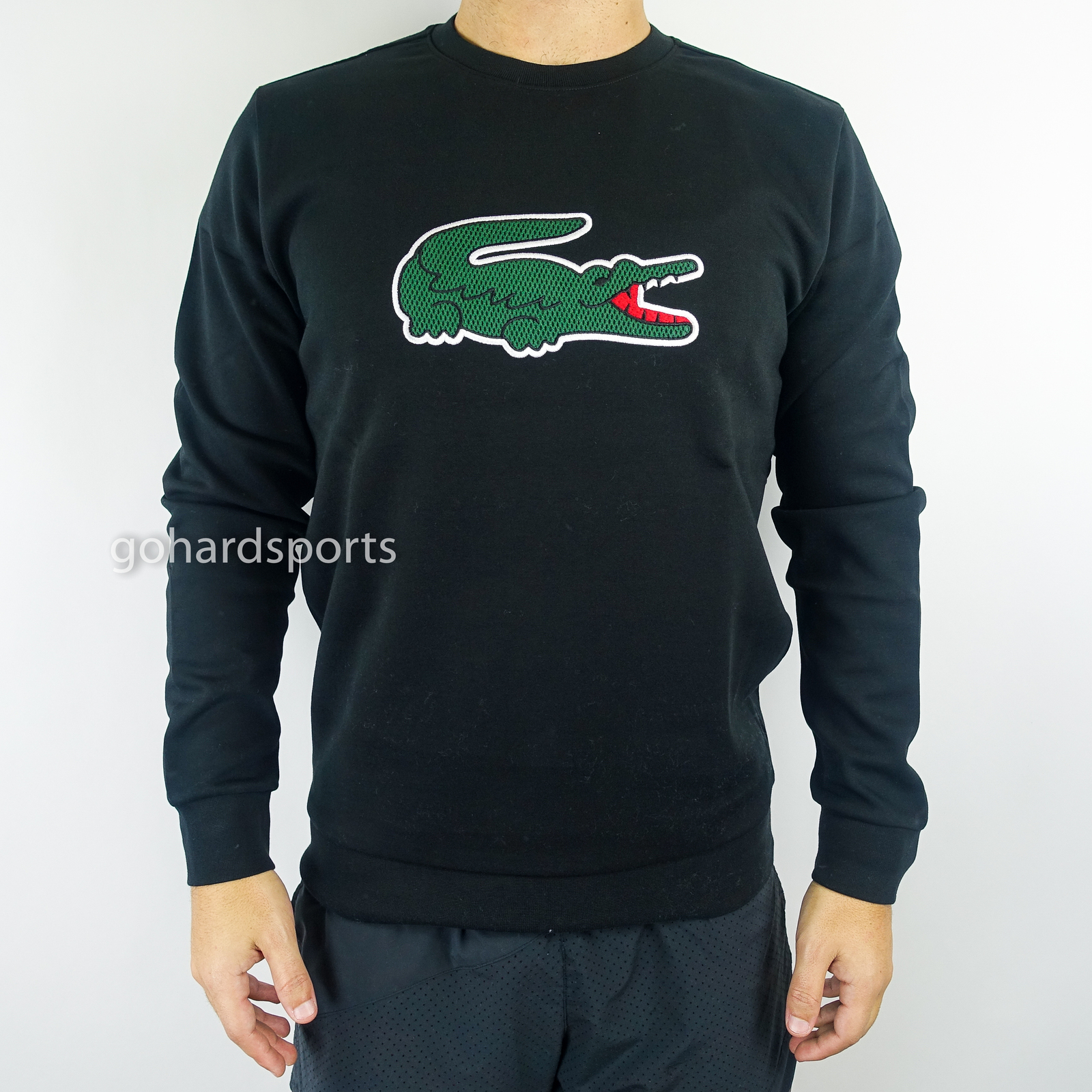 Big Croc' Jumper in Black (Sizes S 