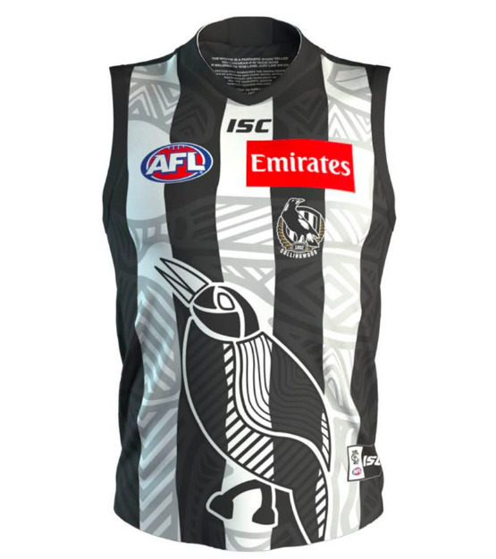 Collingwood Magpies 2020 AFL Kids Indigenous Guernsey Sizes S-7XL BNWT 