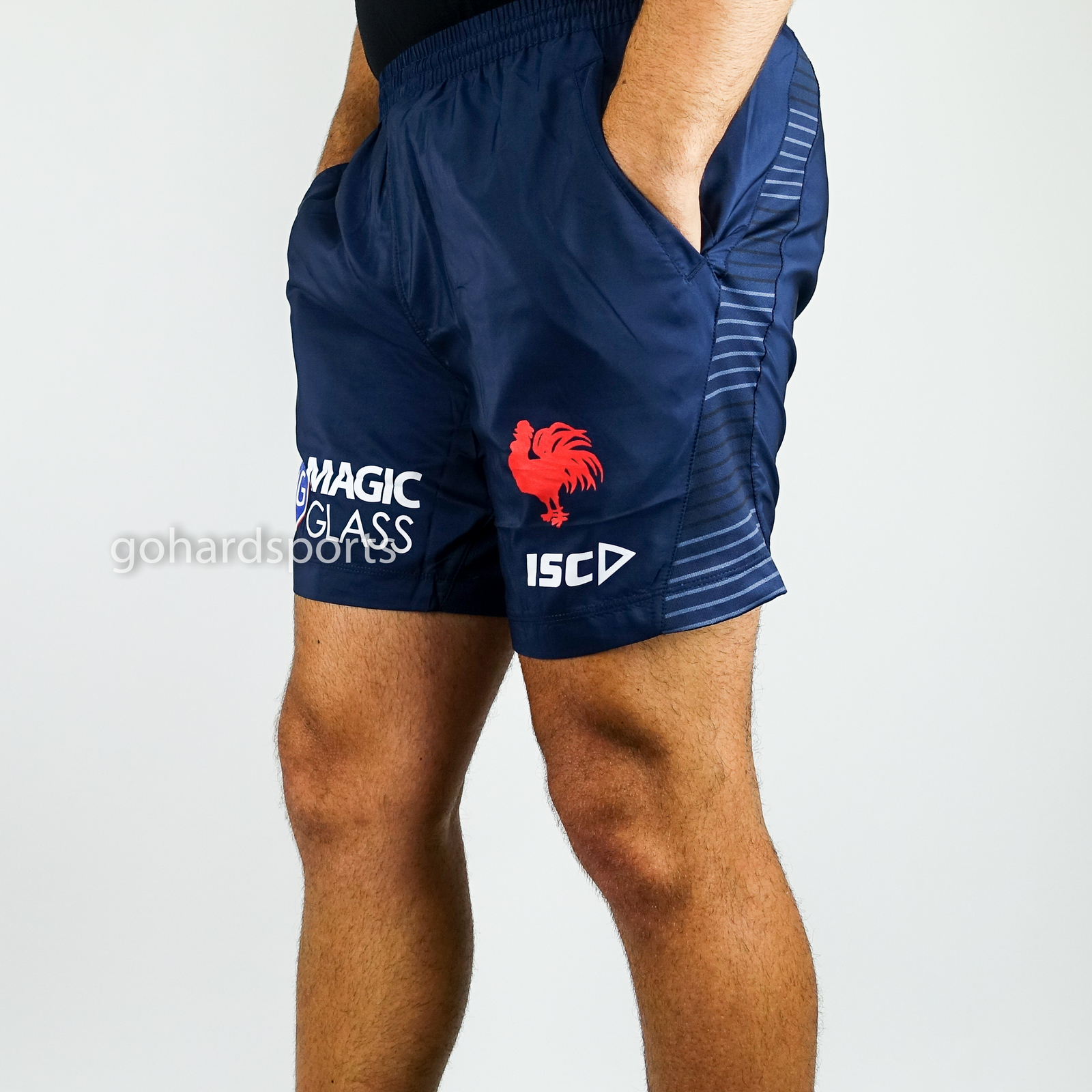 Navy ISC NRL Sydney Roosters Shorts 