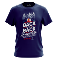 Sydney Roosters 2019 NRL Classic 'Back to Back' Premiers Tee (S - 5XL)