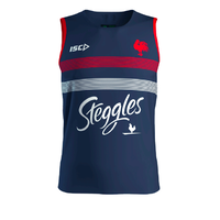 Sydney Roosters 2020 NRL ISC Men's Training Singlet in Navy (S - 5XL)