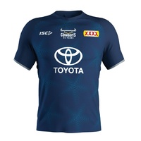 North Queensland Cowboys 2020 NRL ISC Training Tee in Navy (S - 5XL)