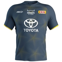 North Queensland Cowboys 2020 NRL ISC Training Tee in Steel (S - 5XL)