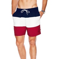 Nautica 16inch Quick-dry Swim Shorts in Navy/White/Red