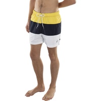 Nautica 16inch Quick-dry Swim Shorts in Yellow/White/Navy (S - 2XL)