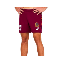 Brisbane Broncos 2021 ASICS Official Training Shorts (Mens + Kids Sizes)