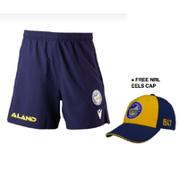Parramatta Eels 2022 NRL Training Shorts (S - 5XL) + FREE Cap