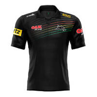 Penrith Panthers 2023 Black Media Polo (S - 3XL)