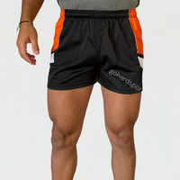 *NEW* Wests Tigers NRL Classic Hero Footy Shorts (S - 7XL)