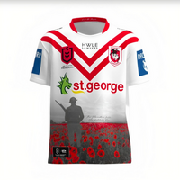 St George Illawarra Dragons 2023 NRL Anzac Jersey (S - 3XL)