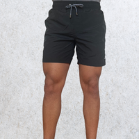 CX2 Men's Summer Swim Shorts Surf Swimwear in Black (Sizes S - 2XL)