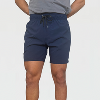 CX2 Basic Men's Gym Shorts Exercise Menswear in Navy (Sizes S - L)