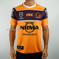 Brisbane Broncos 2019 NRL ISC Men's Away Jersey (Sizes S - 3XL)