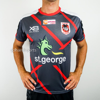 St George Illawarra Dragons 2019 NRL PreSeason Training Tee (Sizes S - 3XL)