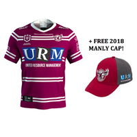 Manly Sea Eagles 2019 NRL ISC Mens Jersey (S - 3XL) + FREE CAP!