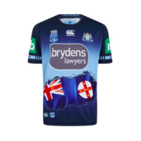 NSW Blues 2019 State of Origin Captains Run Pro Jersey (S - 4XL) 