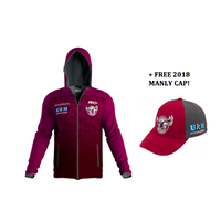 Manly Sea Eagles 2019 NRL ISC Men's Team Hoody (Sizes S - 3XL)