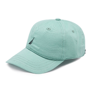 Nautica Mens 6 Panel Cap in Aqua Blue