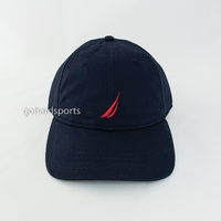 Nautica Men's Cotton Limited Edition '1983' Contrast Cap in Navy