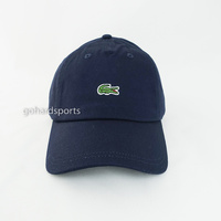 Lacoste Classic Croc Cotton Cap in Navy