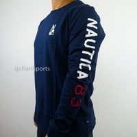 Nautica Competition 83 Long-Sleeve Tee in Navy (Sizes XS - 2XL Available)