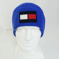 Tommy Hilfiger Flag Beanie in Blue