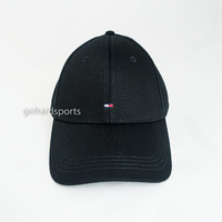 Tommy Hilfiger Classic Baseball Flag Cap in Black