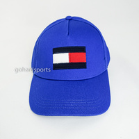 Tommy Hilfiger Cotton Flag Adjustable Cap in Royal Blue