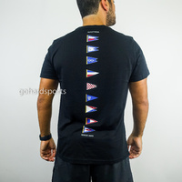 Nautica Sailing Flag Tee in Navy