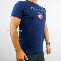 Gant Shield Tee in Navy
