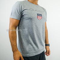 Gant Shield Tee in Grey