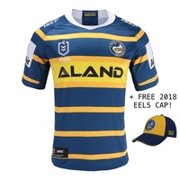 Parramatta Eels 2019 NRL ISC Men's Home Jersey (S - 3XL) + FREE CAP
