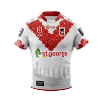 St George Illawarra Dragons 2019 NRL Anzac Jersey *S - 3XL*