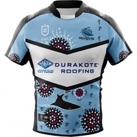 Cronulla Sharks 2019 NRL Men's Indigenous Jersey (Sizes S - 5XL) *BNWT*