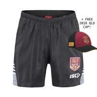 Qld Maroons 2019 Origin Men's Training Shorts (S - 5XL) + FREE CAP!