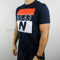 Nautica NS-83 Open Water Challenge Tee in Navy (Sizes XS - 2XL)