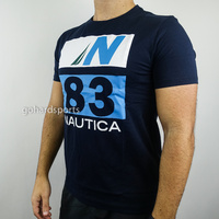 Nautica J-Class 83 Graphic Tee in Navy (Sizes XS - 2XL)