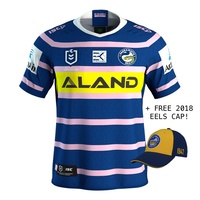 Parramatta Eels 2019 Men's ISC Women in League Jersey (S - 3XL) + FREE CAP