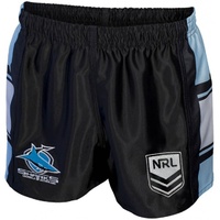 Cronulla Sharks 2019 NRL Men's Classic Supporters Shorts (Sizes S - 5XL)
