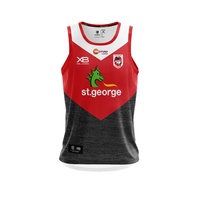 St George Illawarra Dragons 2019 NRL Training Singlet (S - 3XL)